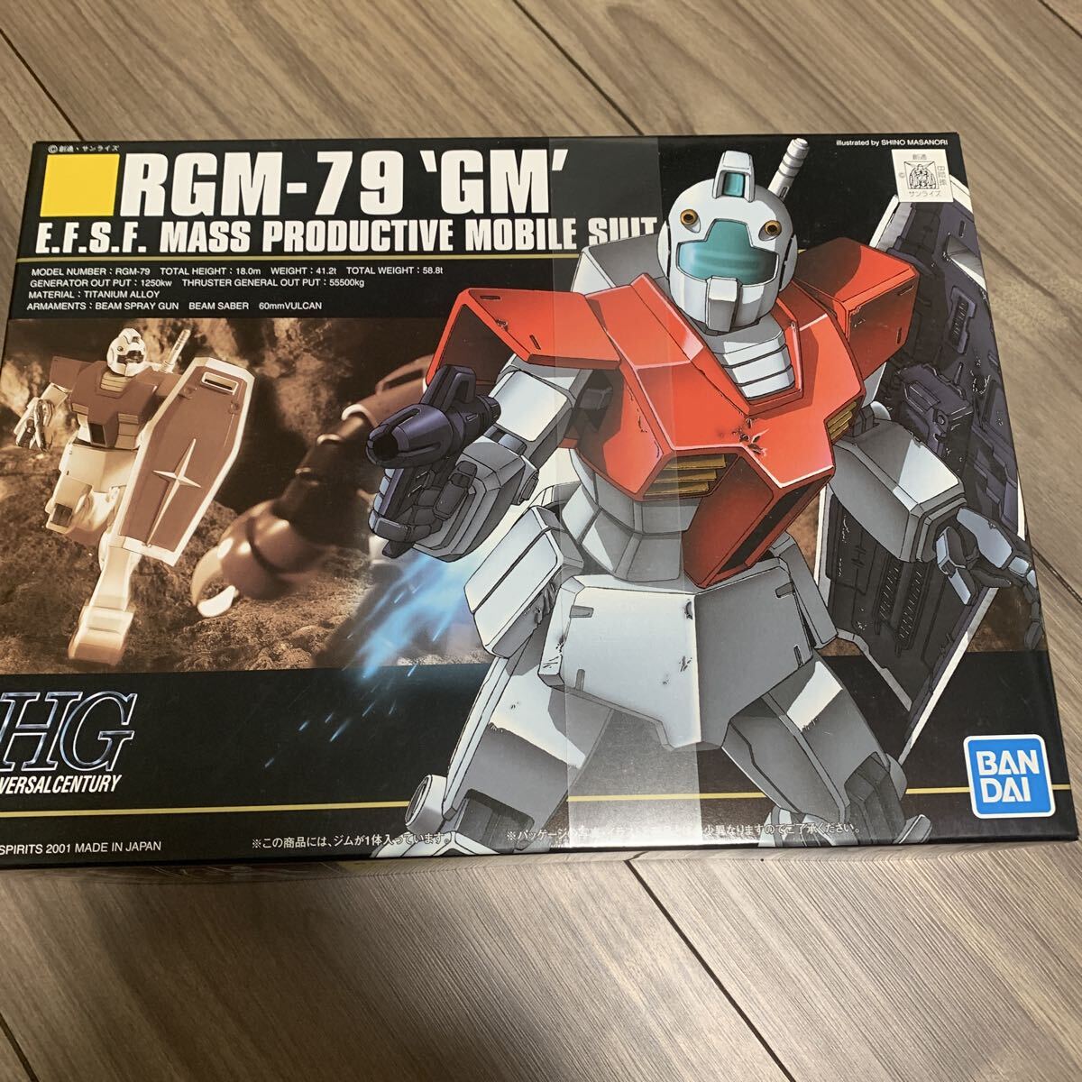 HG RGM-79 ジム 機動戦士ガンダム ガンプラ プラモデル バンダイ 未組立拍卖