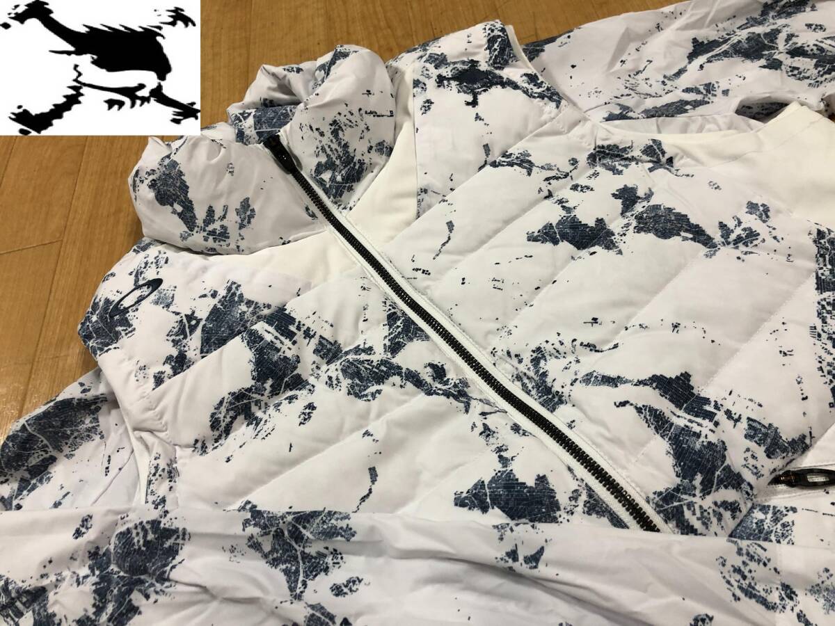 ・スピード発送 新品未使用 OAKLEYGOLF(オークリーゴルフ)秋冬 SKULL 撥水、防風、ストレッチ,軽量 2WAYダウンベスト FOA405725(186)L拍卖