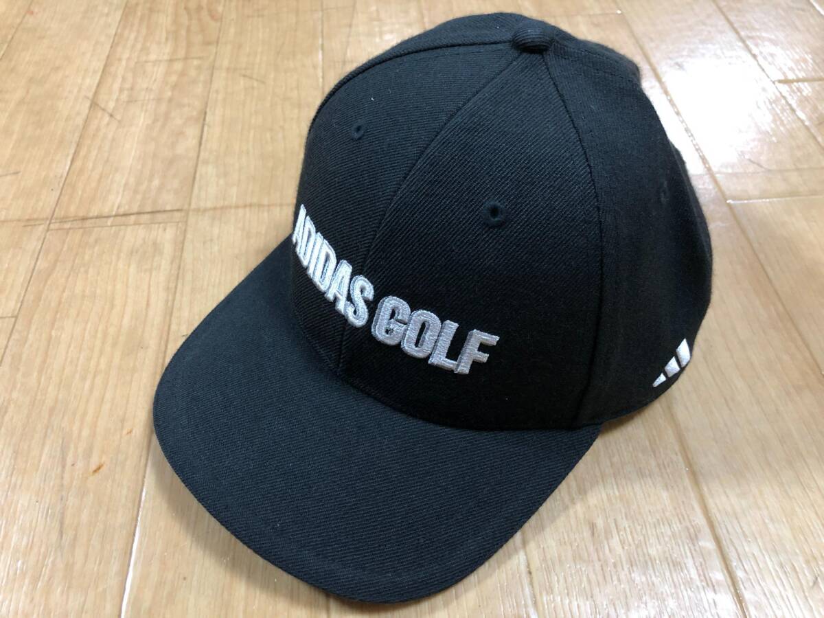 ・スピード発送 新品未使用 adidas Golf(アディダスゴルフ)秋冬 AERO. READY 吸湿スウェットバンド ロゴツイルキャップ MKO78(ブラック)拍卖