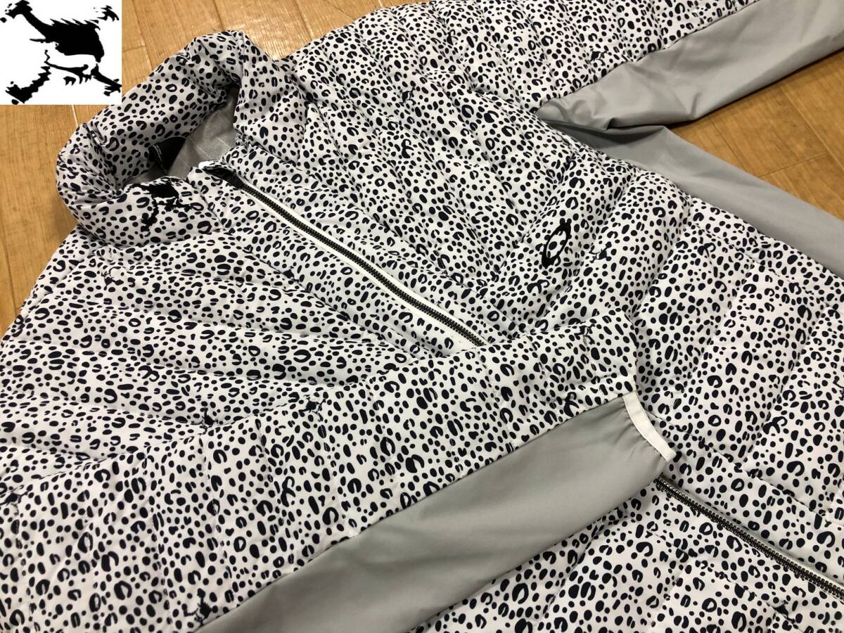 ・スピード発送 新品未使用 OAKLEYGOLF(オークリーゴルフ)秋冬 SKULL 防風,ストレッチ,赤外線吸収発熱 中綿ジャケット FOA405726(186)L拍卖