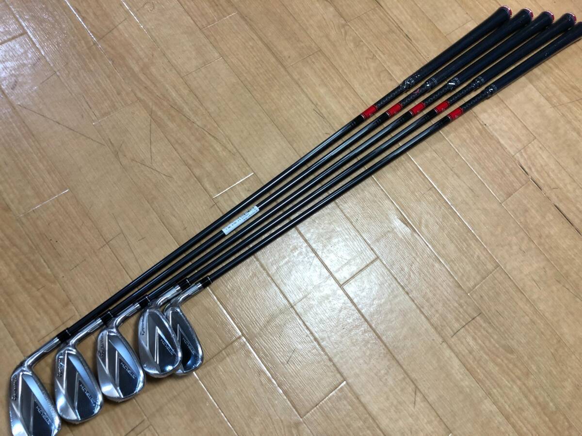 ・スピード発送 未使用 TaylorMade(テーラーメイド) STEALTH IRON アイアンセット TENSEI RED TM60 カーボンシャフト FLEX-R #6-9、PW拍卖