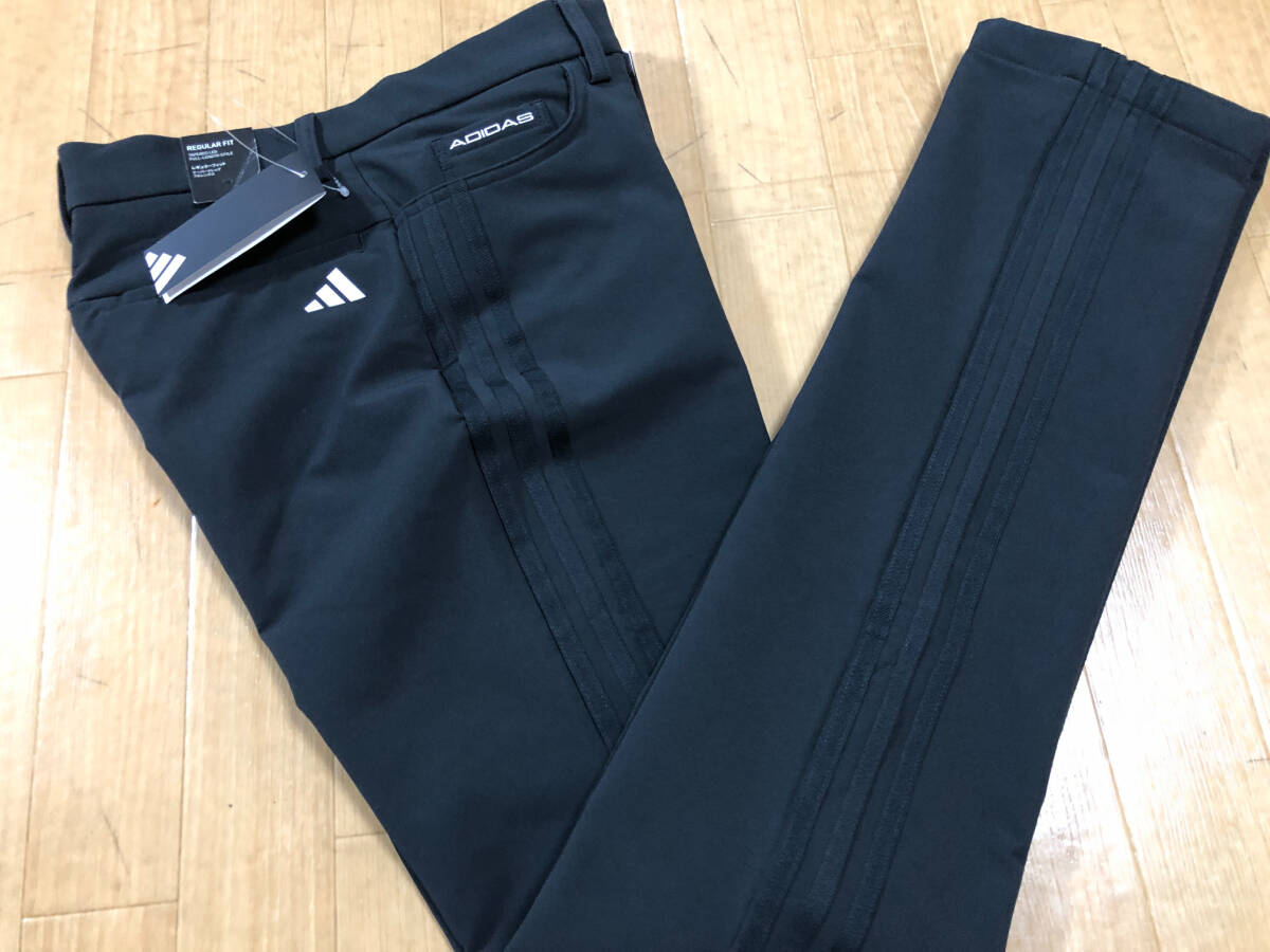 ・スピード発送 新品未使用 adidas Golf(アディダスゴルフ)秋冬 EX STRETCH 防風撥水 4WAYストレッチ 裏起毛ロングパンツ MKS35(BLACK)79拍卖