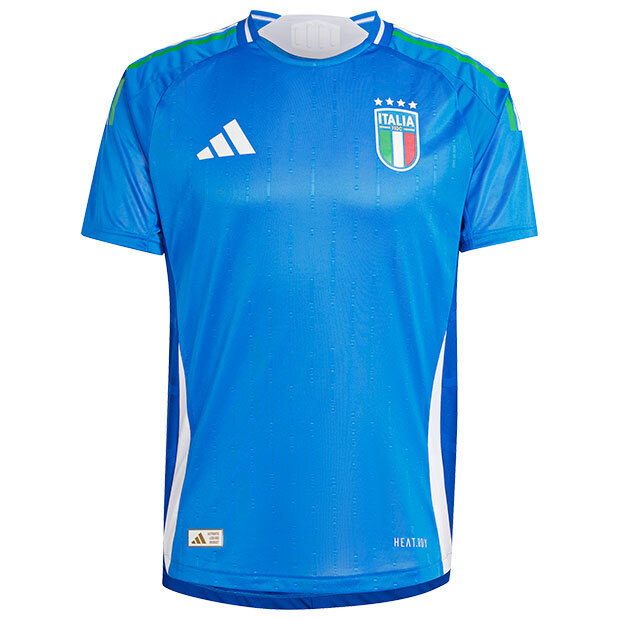 ・スピード発送 新品未使用 adidas(アディダス) イタリア代表 2024 ホーム オーセンティックユニフォーム JSW39(BLUE)2XL拍卖
