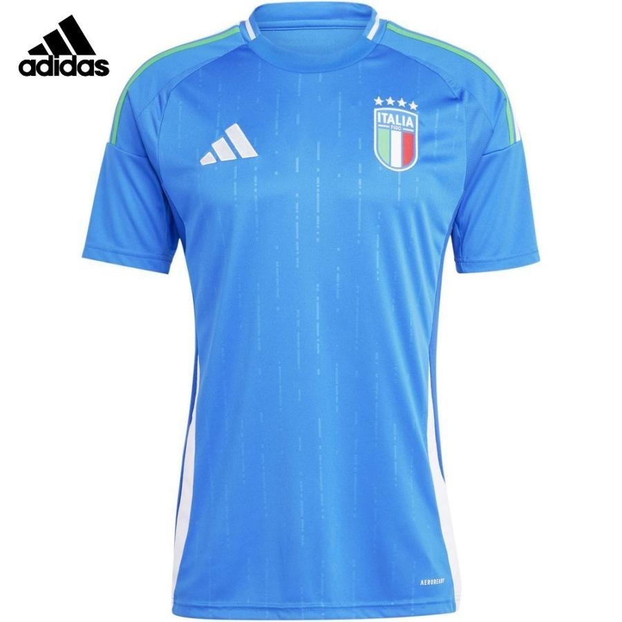 ・スピード発送 新品未使用 adidas(アディダス) 2024 イタリア代表 ホーム レプリカユニフォーム JSW38(BLUE)2XL拍卖