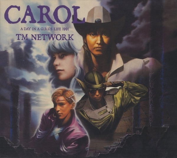 TM NETWORK TMネットワーク / CAROL キャロル ~A DAY IN A GIRL'S LIFE 1991~ / 1988.12.09 / 6thアルバム / 初回盤 / 32-8H-5070拍卖