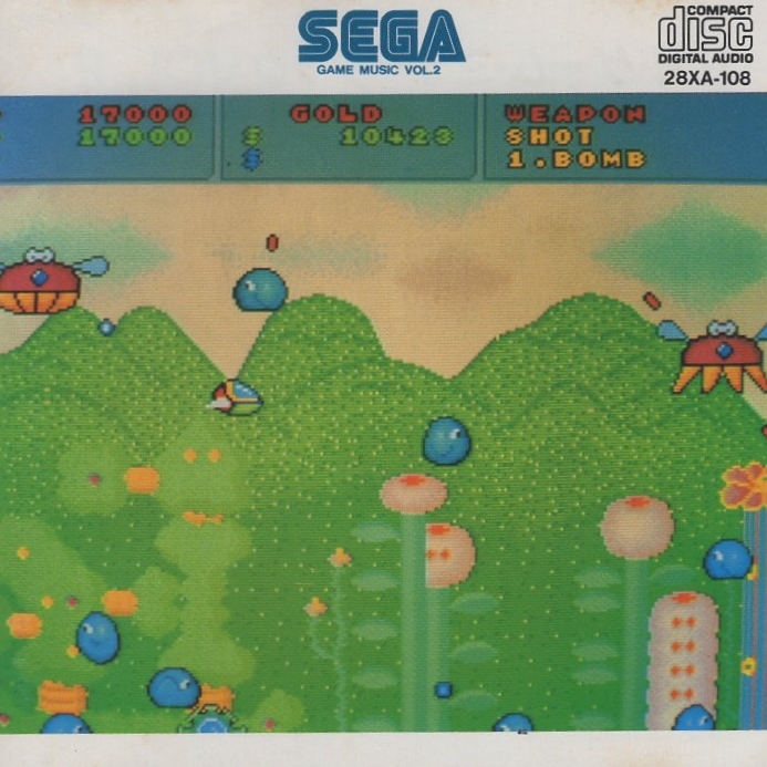 セガ・ゲーム・ミュージック VOL.2 SEGA GAME MUSIC VOL.2 / 1987.02.25 / ファンタジーゾーン,ハングオン / アルファレコード / 28XA-108拍卖
