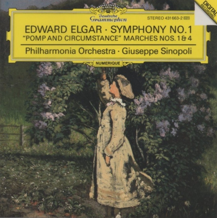エルガー:交響曲第1番,他 / ジュゼッペ・シノーポリ&フィルハーモニア管弦楽団 / 1990-91年録音 / DG / 431-663-2拍卖