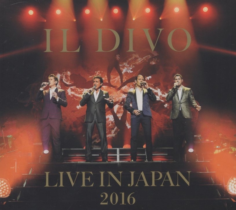 イル・ディーヴォ IL DIVO / ライヴ・アット武道館2016 / 2016.11.16 / 初回生産限定盤 / Blu-spec CD2仕様 / 2CD+DVD / SICP-31015-7拍卖