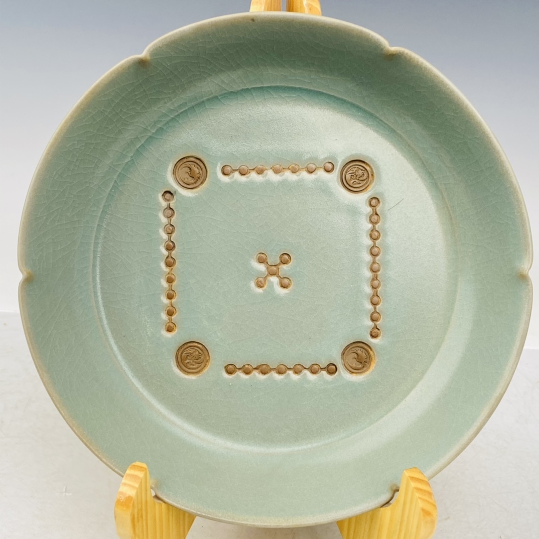 旧 清代 汝瓷 筆洗 唐磁 古陶磁器 陶芸 中国古美術 古賞物 古置物 唐物 K710拍卖