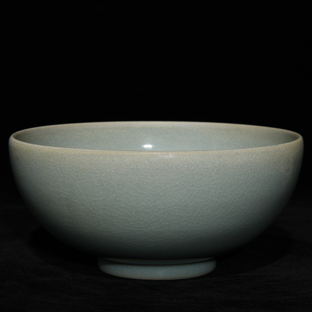 旧 宋代 汝窯 碗 唐磁 古陶磁器 陶芸 中国古美術 古賞物 古置物 唐物 S710拍卖