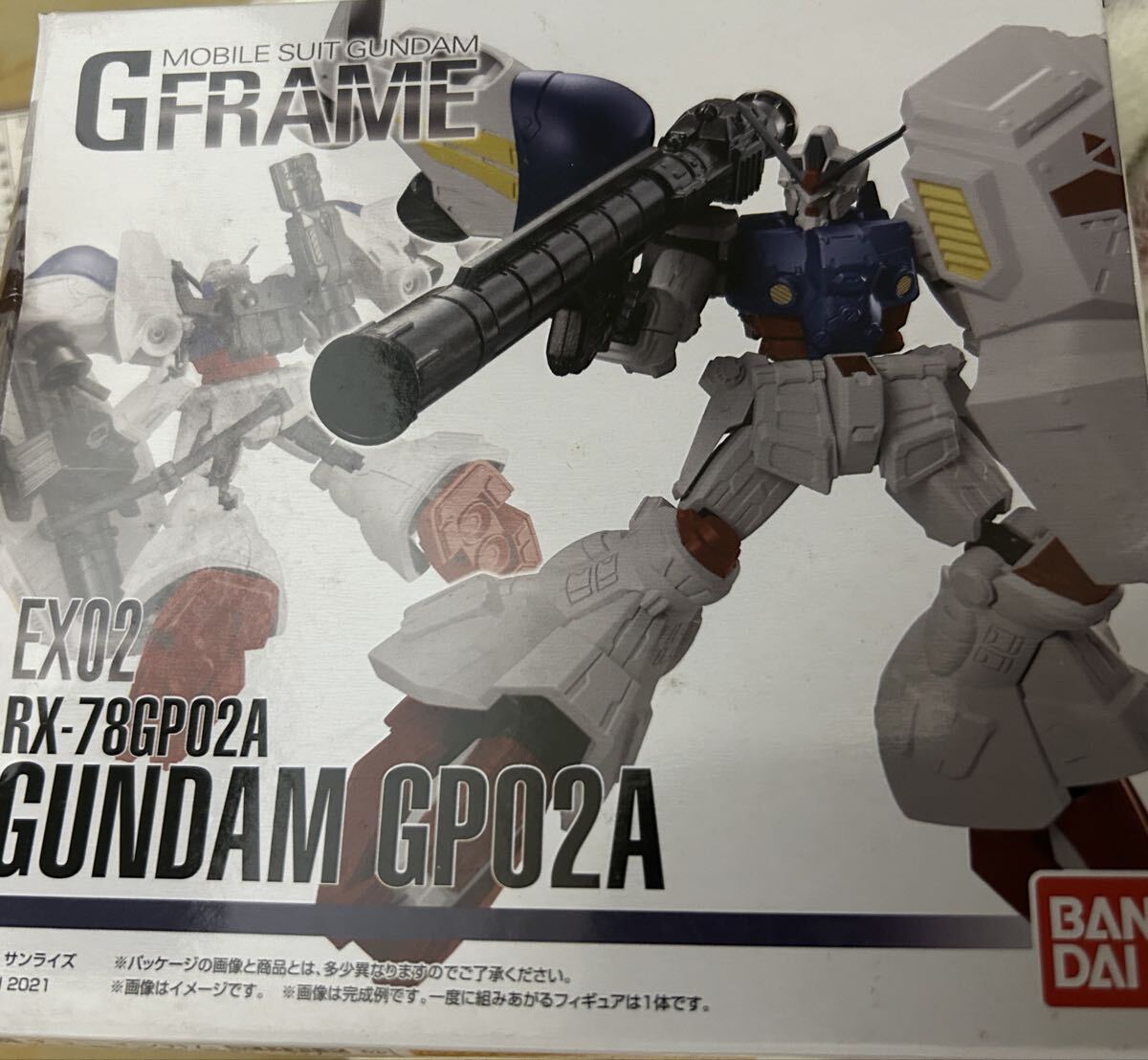 【新品未開封】 機動戦士ガンダム Gフレーム EX02 ガンダム試作2号機拍卖