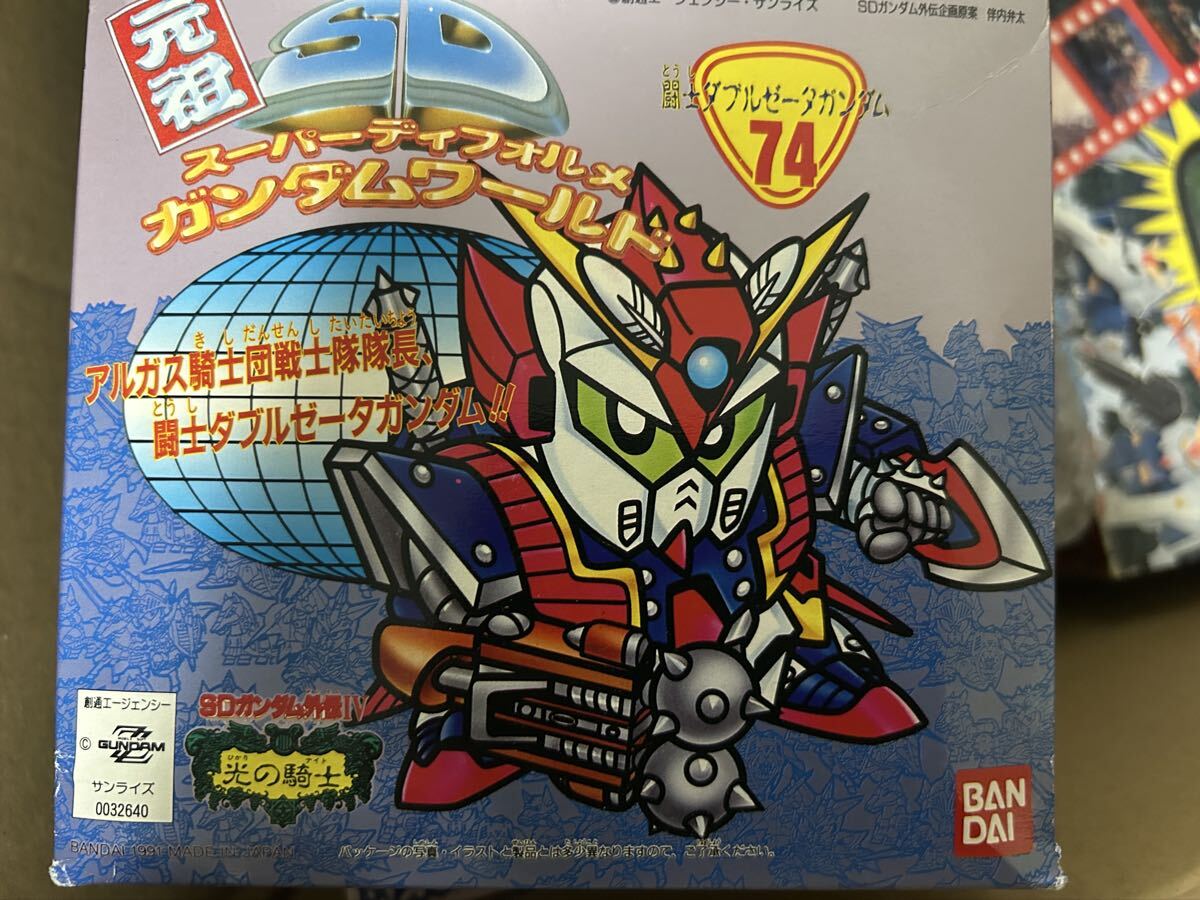 未組立 元祖SDガンダム 74 闘士ダブルゼータガンダム拍卖