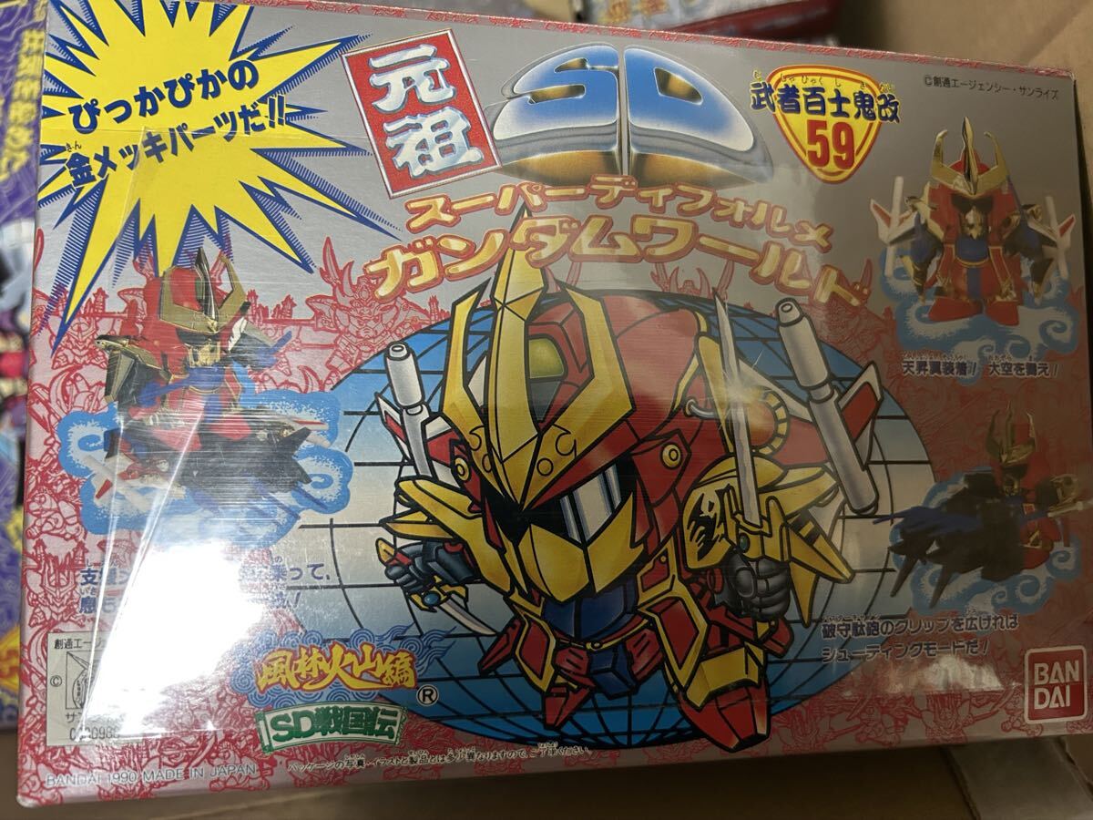 【未組立】 バンダイ 元祖SDガンダムワールド No.59 武者百士鬼改 SD戦国伝 風林火山編 プラモデル ガンプラ ◆2003拍卖