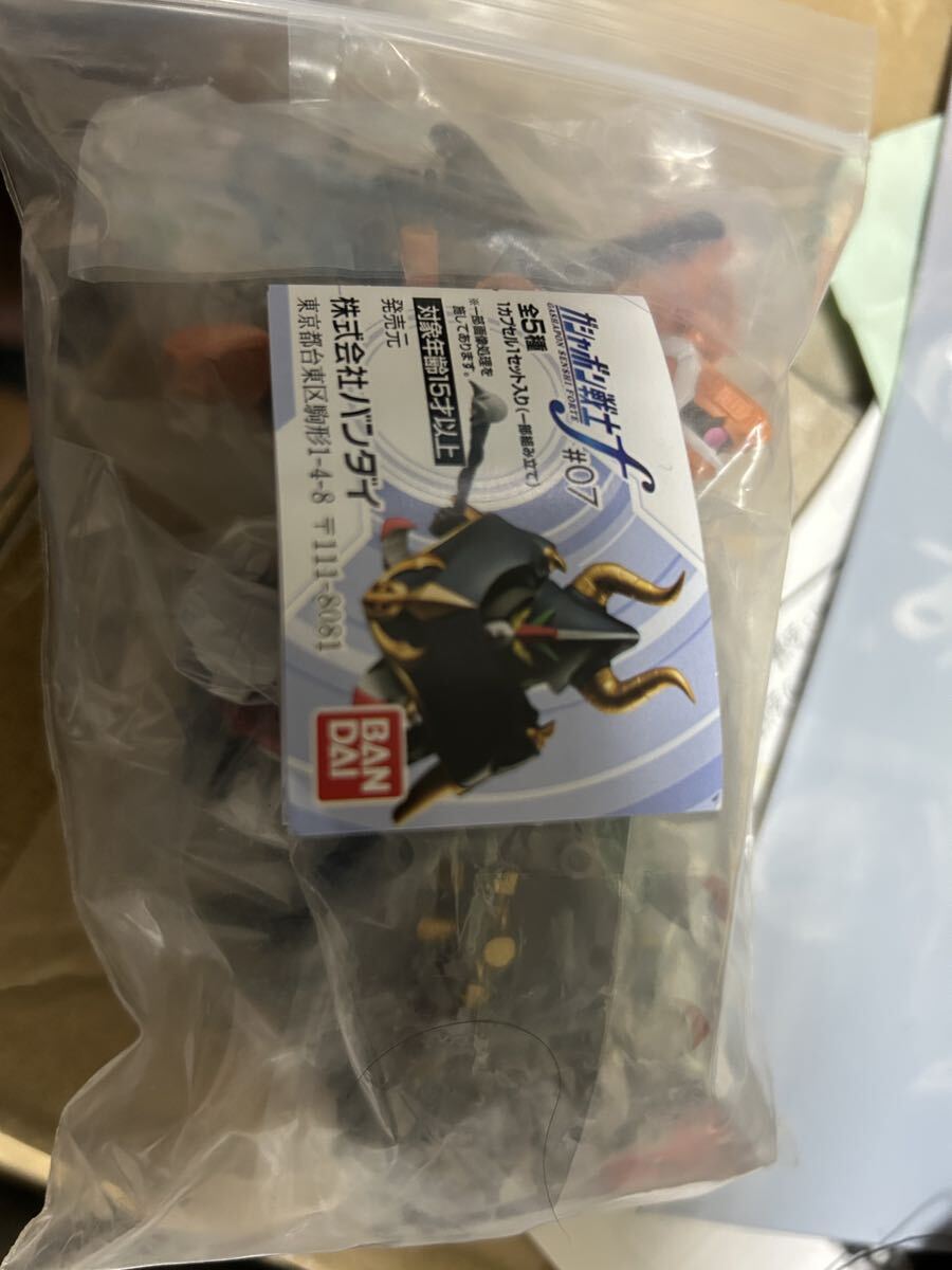 ガシャポン戦士f #07 エールストライクガンダム バスター ジン サタン拍卖