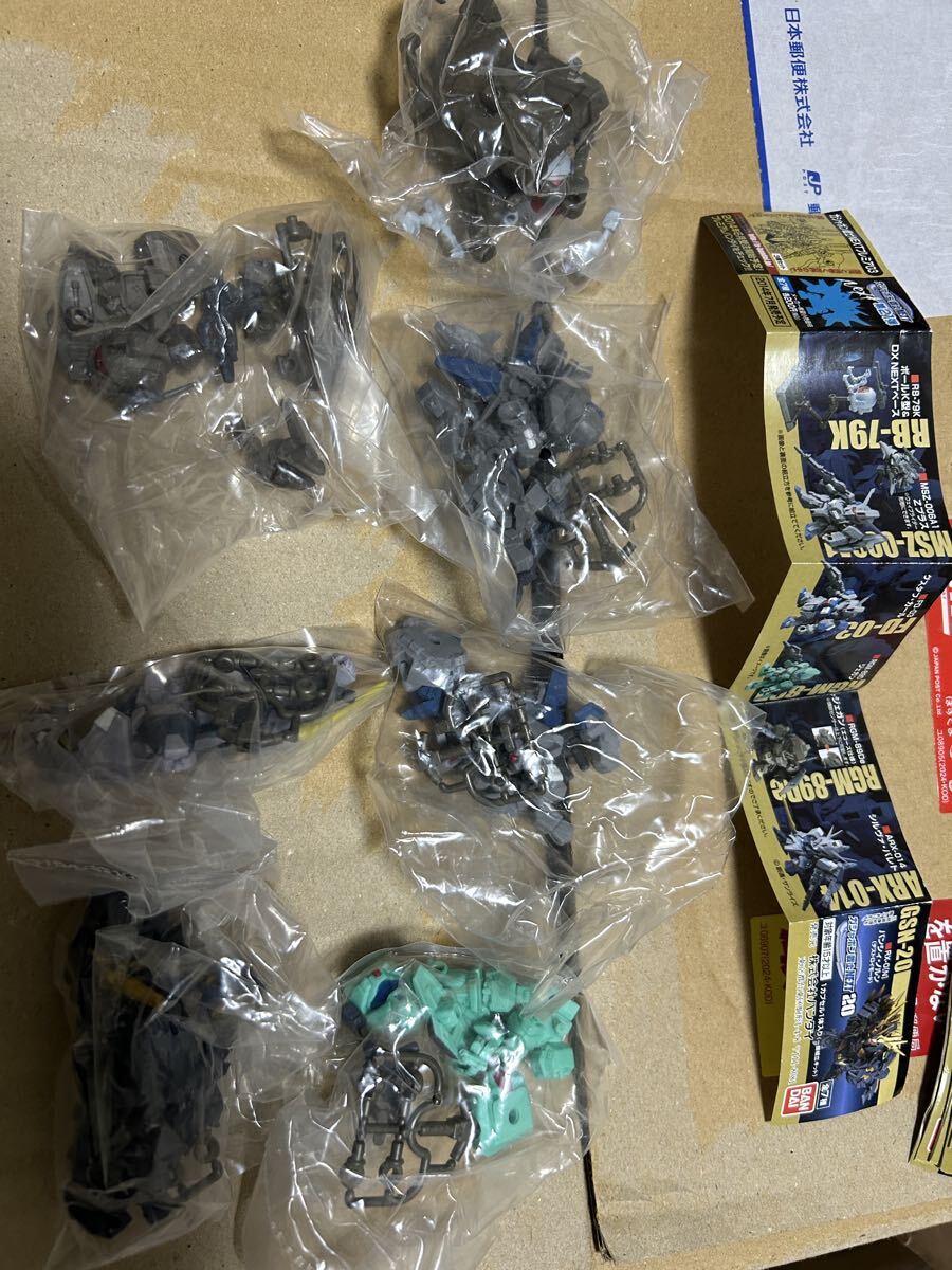 ガシャポン戦士NEXT 20 バンシィ・ノルン シルヴァ・バレト ジェガン(エコーズ仕様) グスタフ・カール Zプラス ボールK型&DX NEXTベース拍卖