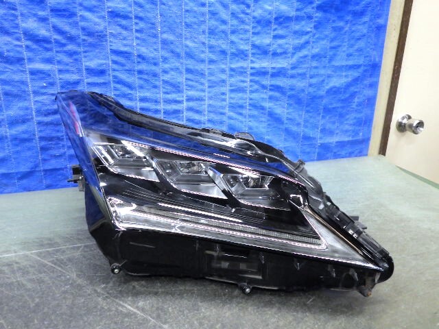 2142 レクサス RX200t RX300 RX450h AGL20W GYL20W 前期 右ライト LED 48-167 X5 レンズ美品拍卖