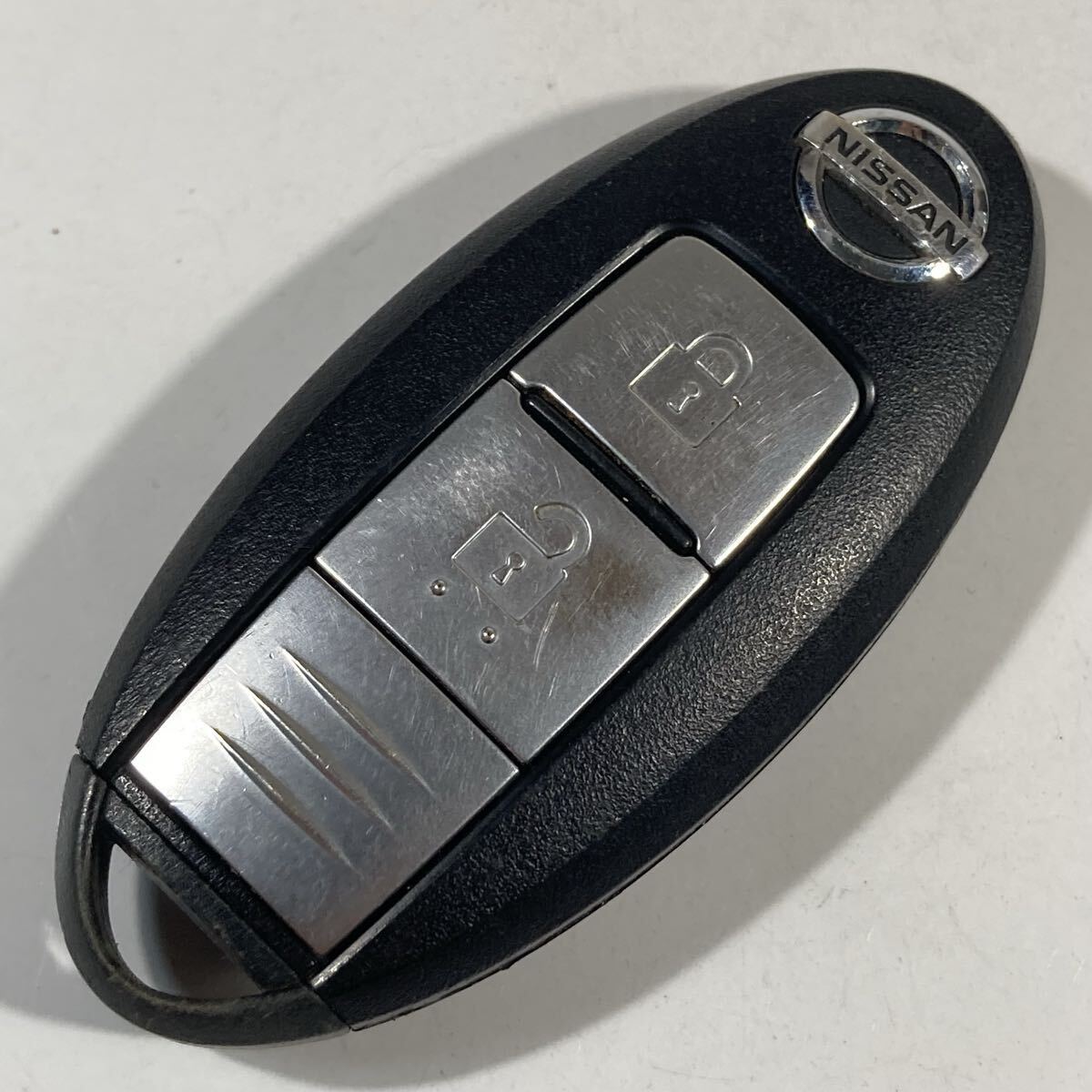 送料込 日産純正 マーチ キューブ ジューク エクストレイル BPA2E-71 2ボタン インテリジェントキー スマートキー キーレス 鍵 MTI142J拍卖