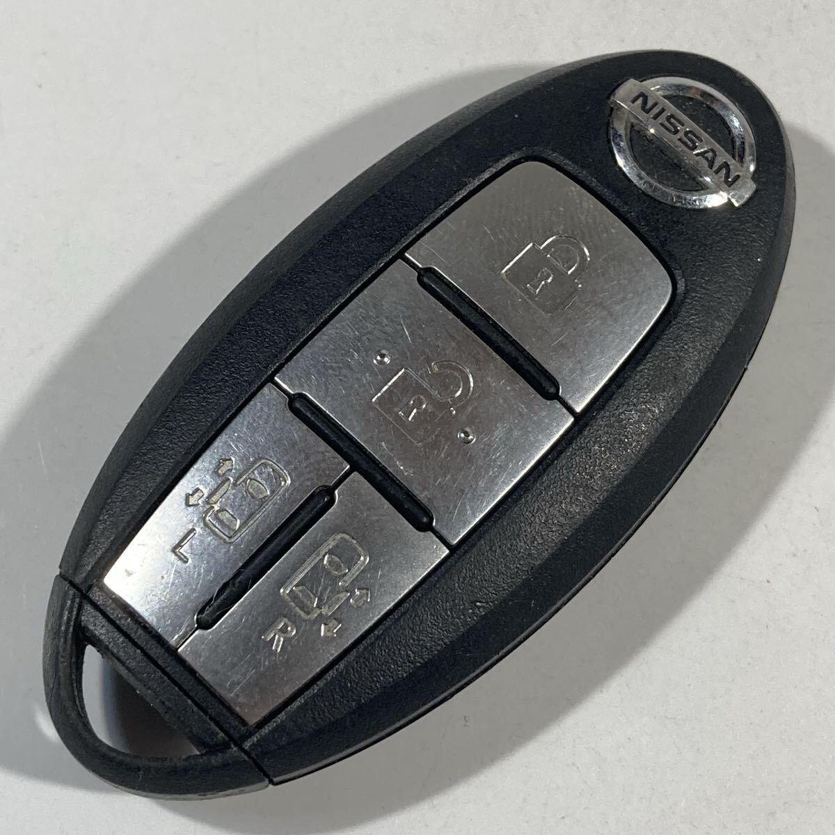 送料込 日産純正 C26 C27 セレナ E52 エルグランド BPA2N-41 両側パワスラ 4ボタン インテリジェントキー スマートキー キーレス MTI116J拍卖