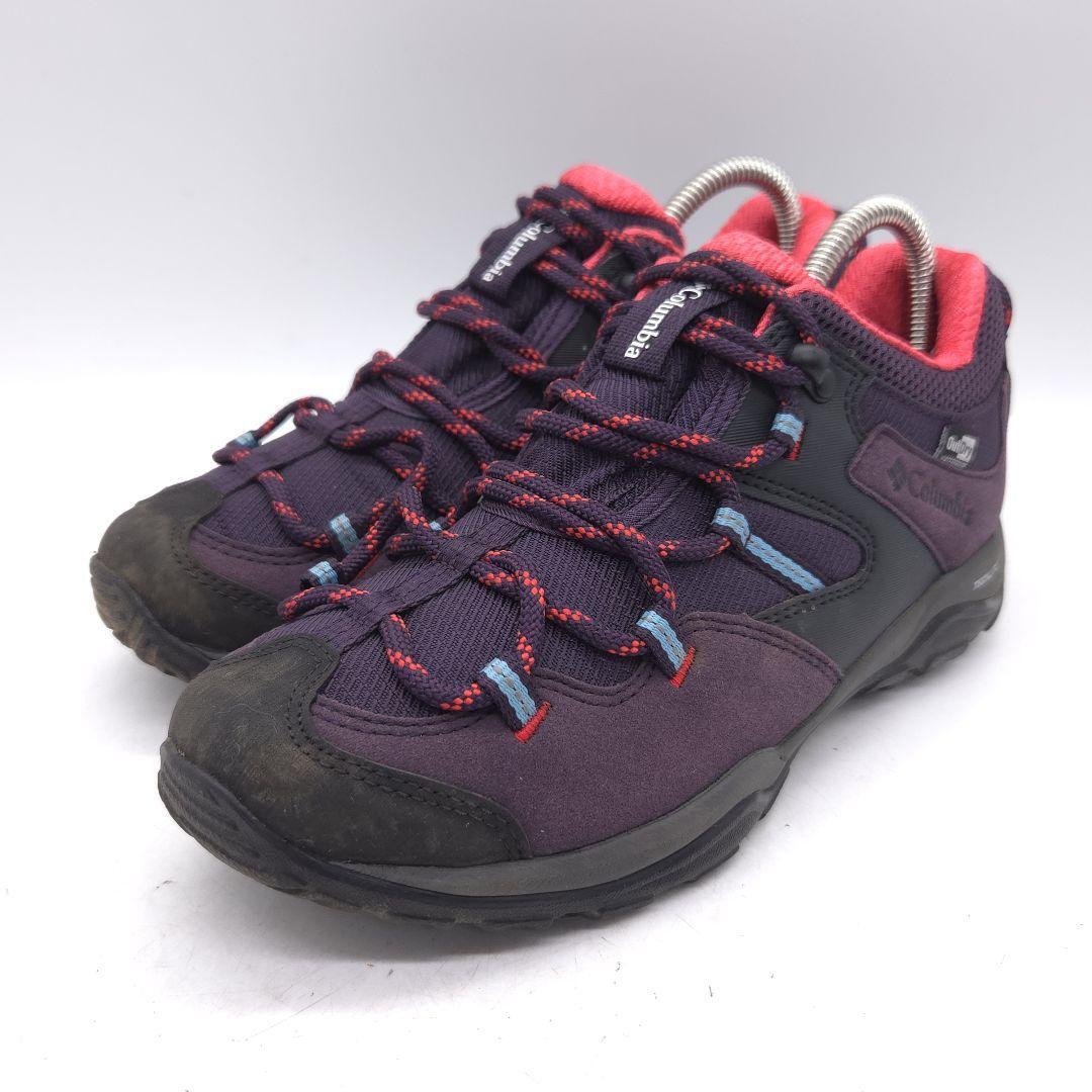 Columbia コロンビア セイバー5 ロウ トレッキングシューズ 登山靴 22.5cm パープル YL4134-506 アウトドア 人気モデル拍卖