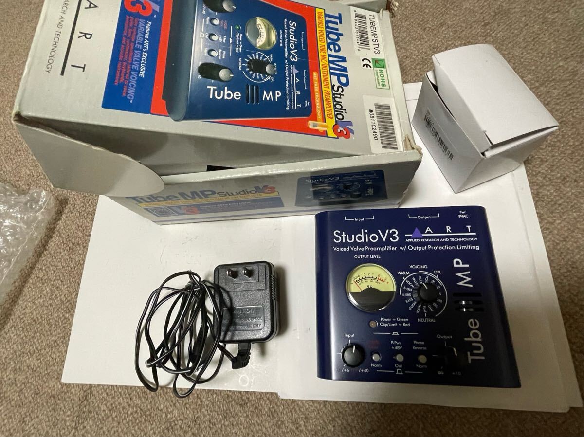ART TubeMP スタジオV3 マイクプリアンプ 中古ですが良品拍卖