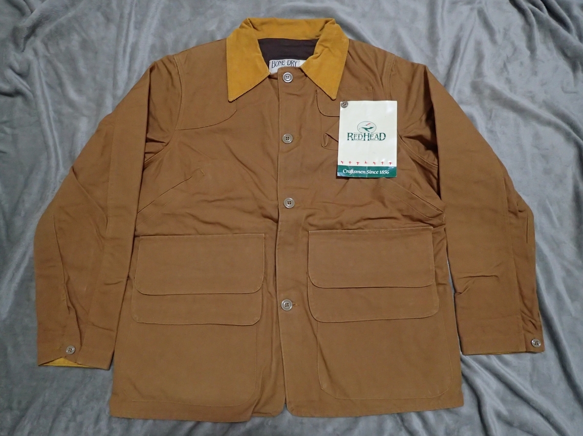 ★未使用デッドストック☆REDHEAD レッドヘッド製 BONE-DRYハンティング・コート 極上美品 US 42 米国製 80s ヴィンテージ拍卖