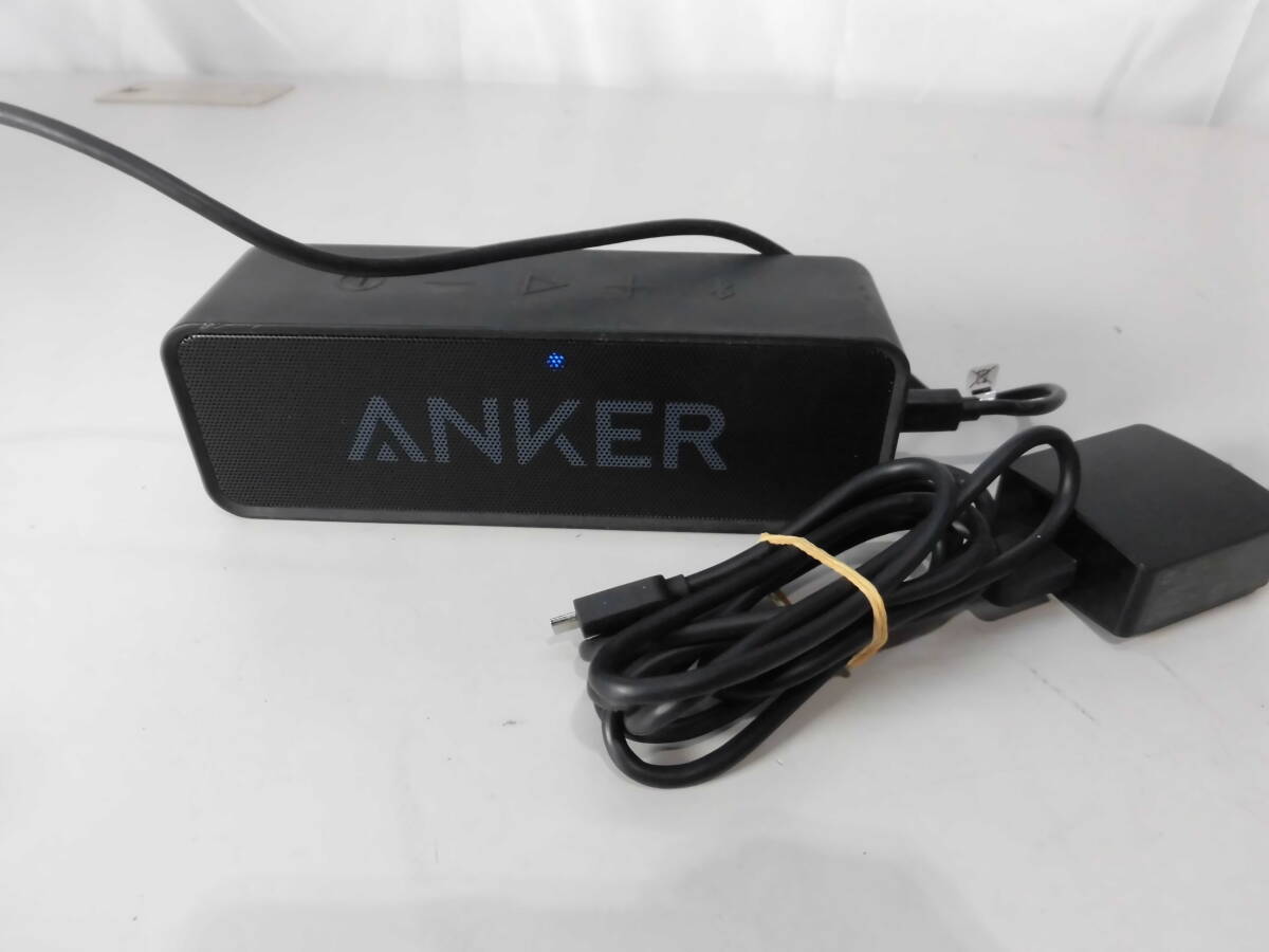 ◆◇2536 ANKER アンカー SoundCore サウンドコア ワイヤレススピーカー Bluetooth ブラック 通電〇◇◆拍卖