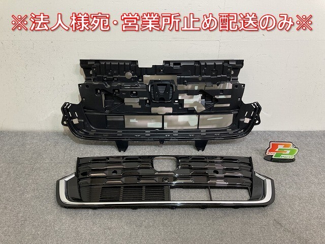 新車取外し!N-BOX/NBOX Nボックス カスタム/JF5/JF6 純正 フロントグリル/ラジエーターグリル カメラ穴付 71201-32RA-J010/N010-M1(144714)拍卖