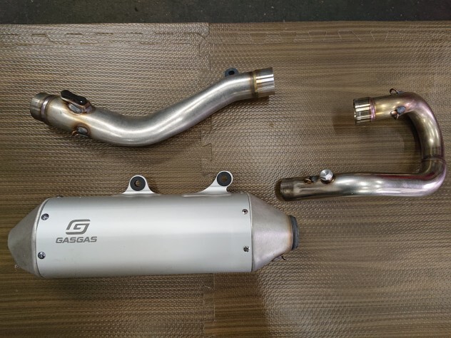 GASGASガスガス EC250F ノーマルマフラー 新車外し品拍卖