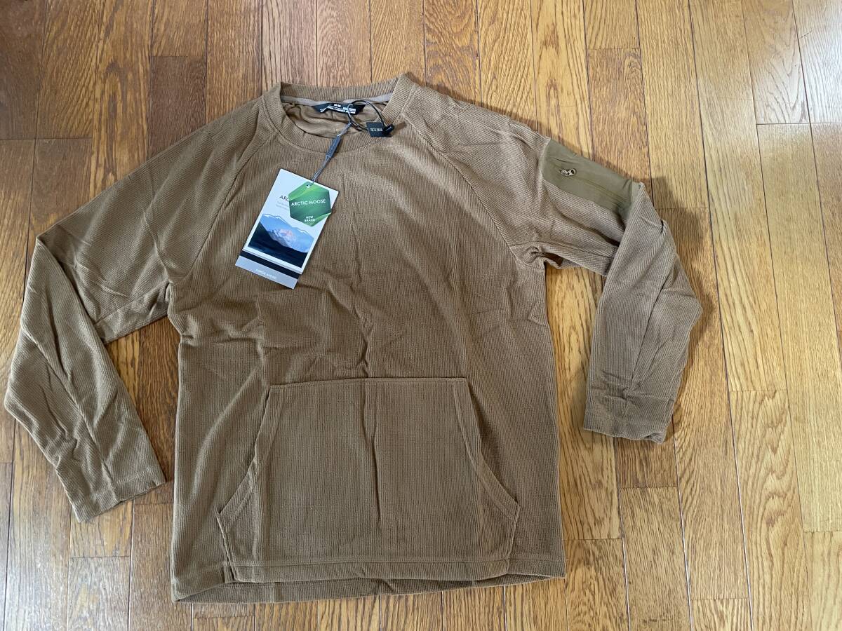 新品工場直販 高機能生地ベースレイヤーポリエステル/スパンデックス起毛 M拍卖