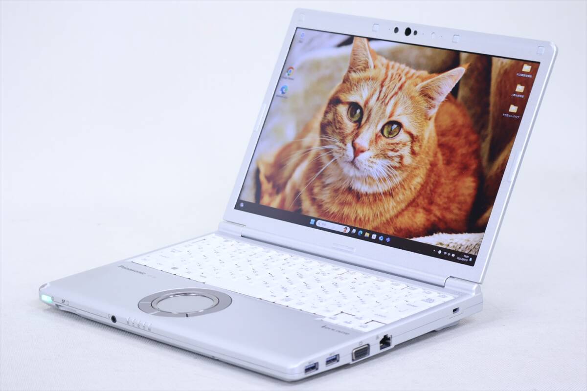 即配 バッテリー良好 軽量約944g 2021年モデル Let's note CF-SV1RFLVS LTE i5-1145G7 16G 256G 12.1WUXGA Win11 リカバリ BAA評価拍卖