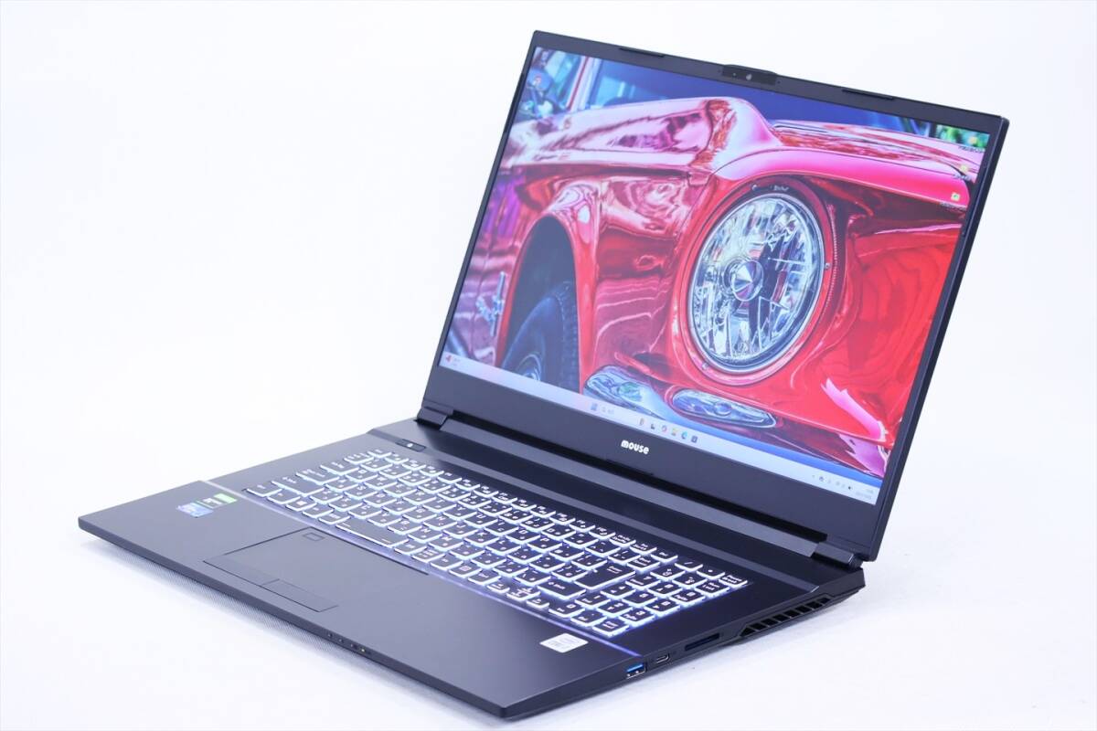 即配 美品 GTX1650搭載 17.3FHD液晶 Corei7 mouse K7 2201K7-i7CMLCBW11 i7-10750H 16G 512G 17.3FHD WiFi6 Windows11 SAA評価拍卖