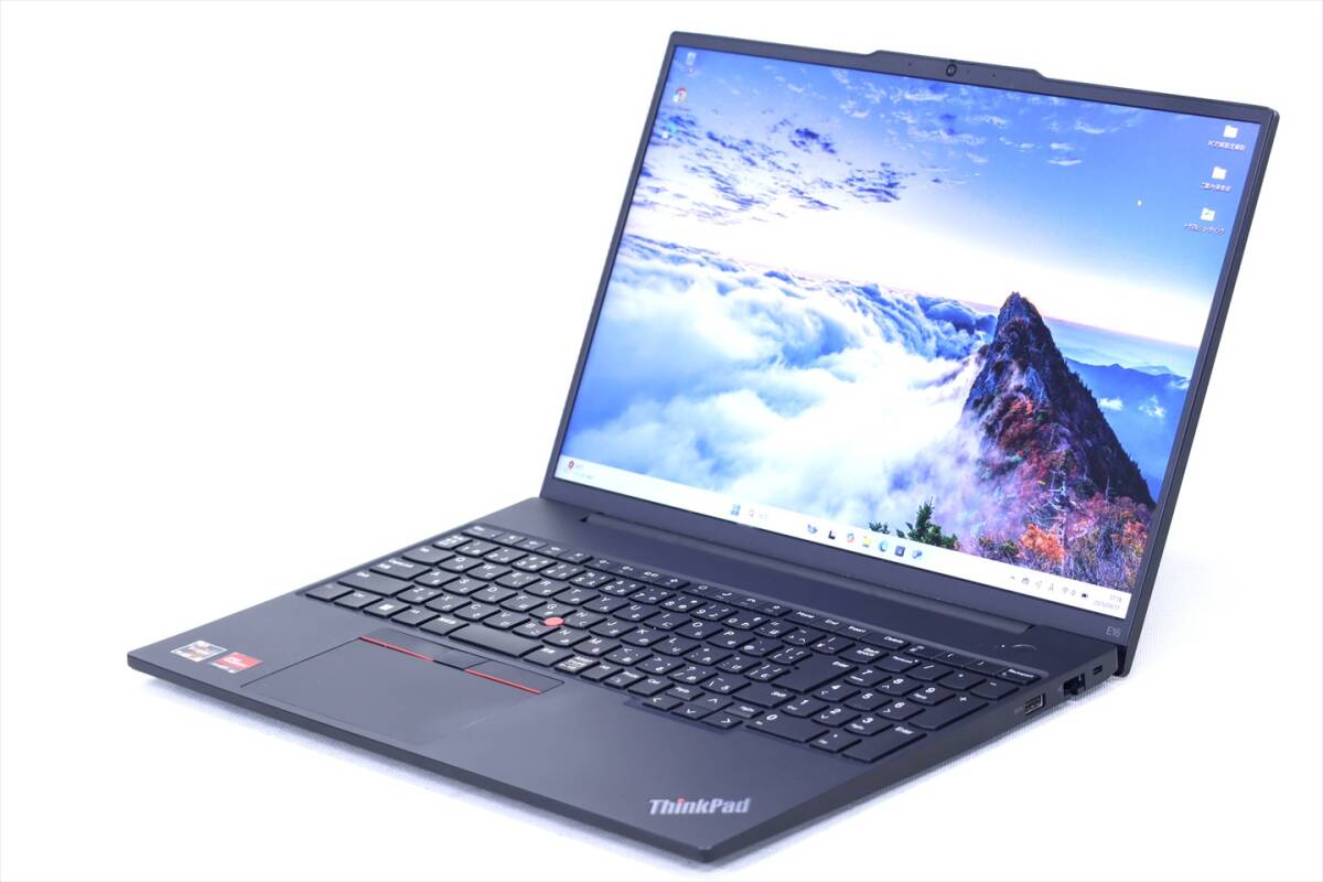即配 2023年モデル RyzenCPUモデル ThinkPad E16 Gen1 Ryzen 3 7330U 16G SSD256G 16.0WUXGA Wi-Fi6 Windows11 BAA評価拍卖