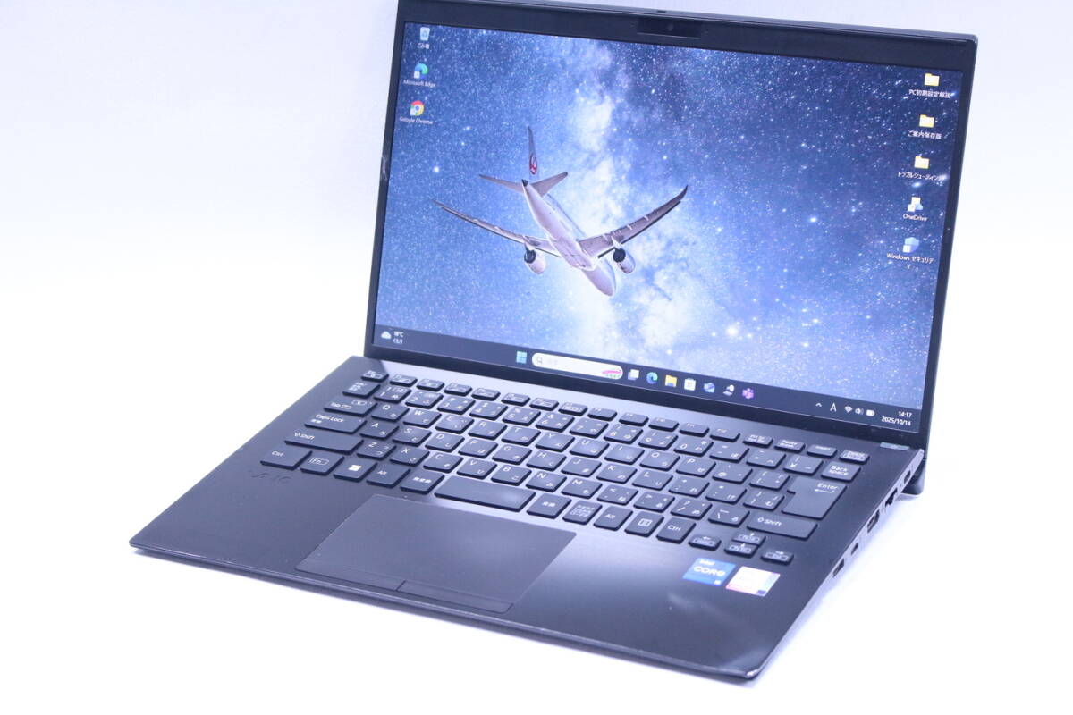 即配 良品 バッテリー良好 11世代Corei5 VAIO Pro PK VJPK211 LTE i5-1135G7 16G SSD256G 14.0FHD WiFi6 顔認証 Win11リカバリ AAA評価拍卖