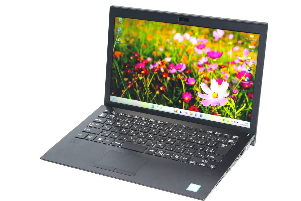即配 Corei7 メモリ16G VAIO Pro PG VJPG11C11N i7-8550U 16G SSD256G 13.3FHD HDMI Windows11 薄型軽量 BAA評価拍卖