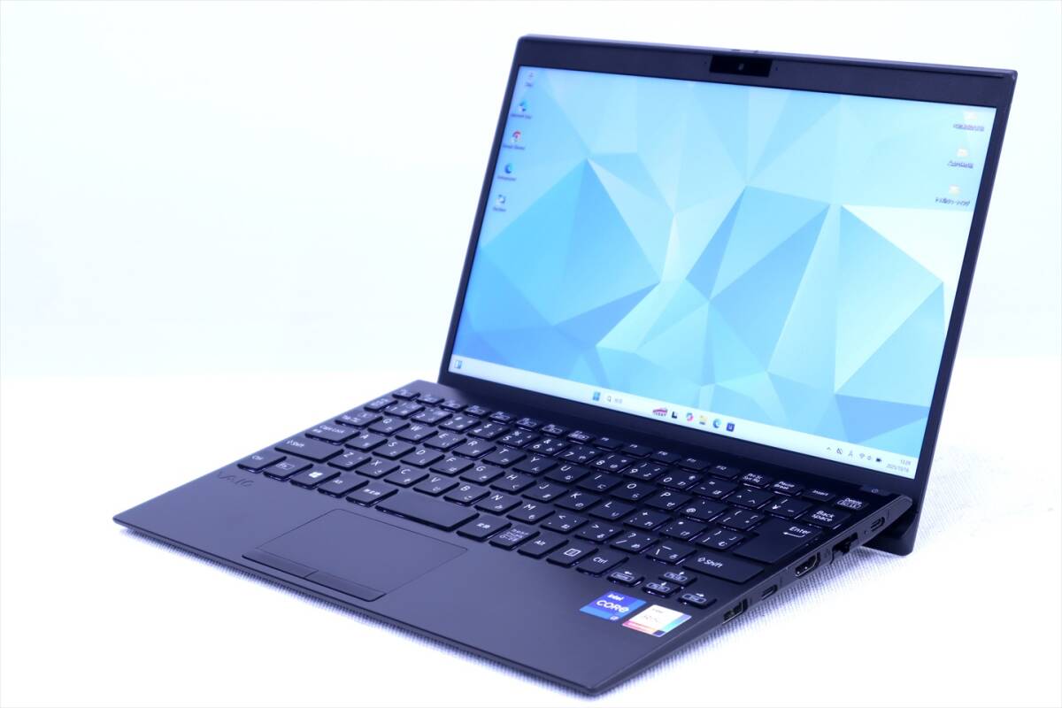 即配 良品 パワフル11世代Corei7 16Gメモリ VAIO Pro PJ VJPJ211EAE3B LTE i7-1165G7 16G 512G 12.5FHD Windows11 軽量887g AAA評価拍卖