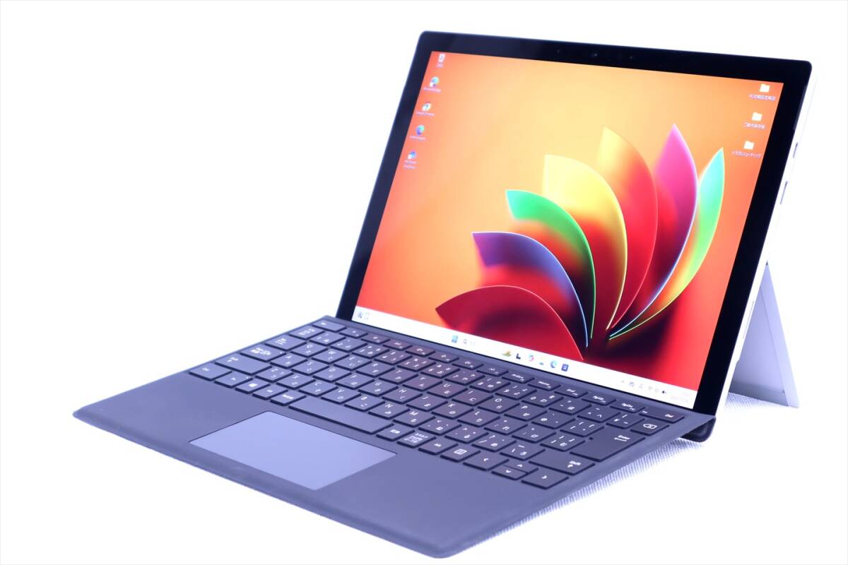 即配 良品 純正キーボード付属 第11世代Corei5 タブレット Surface Pro 7+ i5-1135G7 8G 256G 12.3PixelSense Win11 バッテリー良 AAA評価拍卖