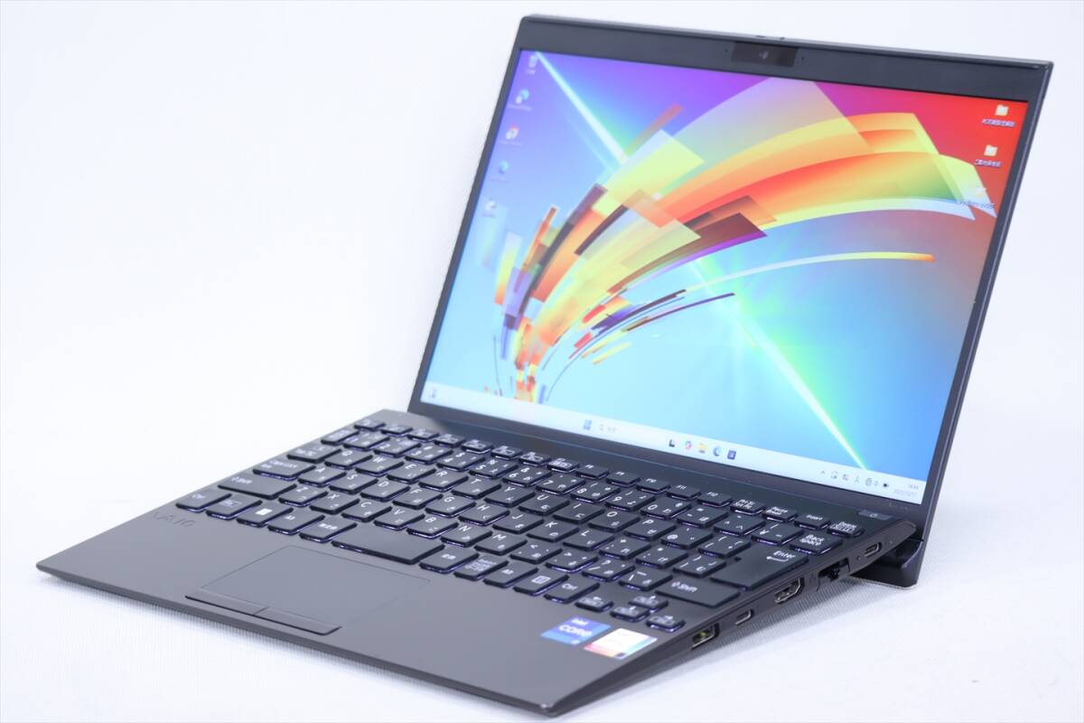 即配 バッテリー良 パワフル11世代Corei7 16Gメモリ VAIO Pro PJ VJPJ218001118 LTE i7-1165G7 16G 512G 12.5FHD Win11 軽量約887g BBA評価拍卖