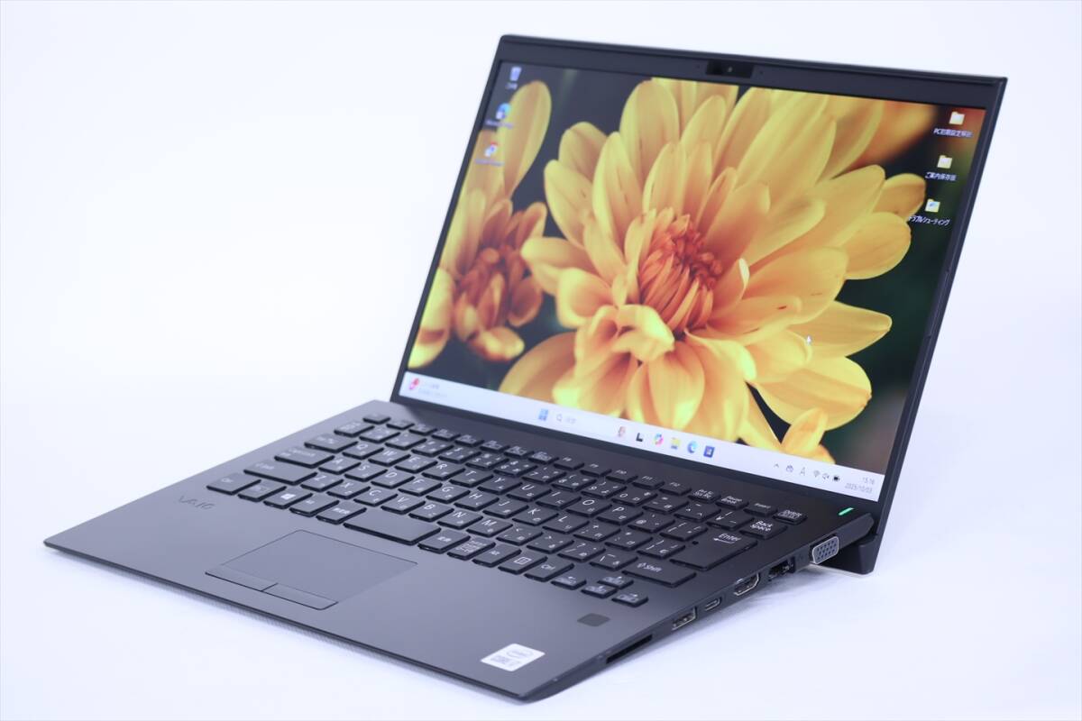 即配T 軽量パワフルモデル バッテリー良 10世代Corei7 VAIO Pro PK VJPK131 LTE i7-1065G7 16G 256G 14.0FHD Wi-Fi6 Win11 BAA評価拍卖
