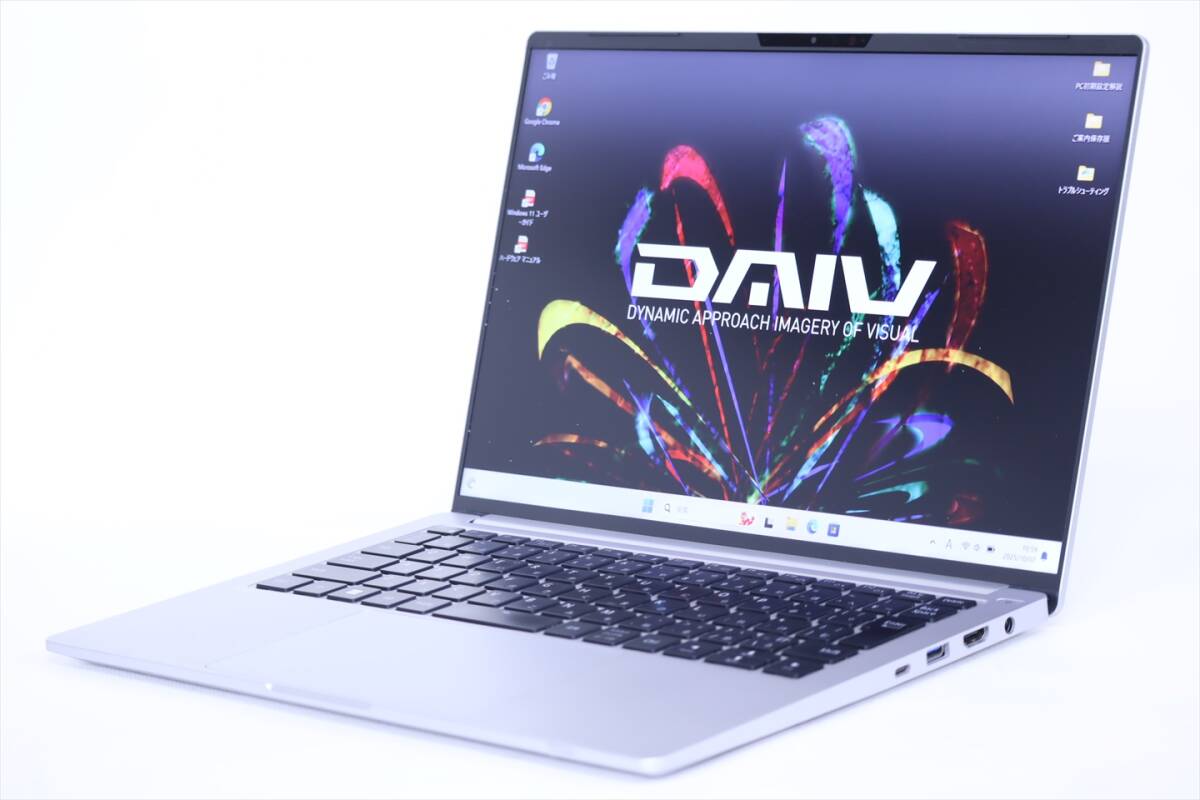 即配T 2024年クリエイターモデル 13世代Corei7 DAIV Z4-I7I01SR-A i7-1360P 32G SSD1.0T 14.0WUXGA Win11 リカバリ BBA評価拍卖