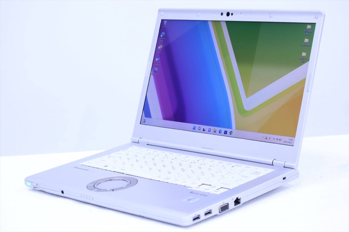 即配 パワフルモデル 10世代Corei7 Let's note CF-LV9T11VS LTE i7-10810U 16G SSD512G 14.0FHD Wi-Fi6 Win11 リカバリ 軽量 BBA評価拍卖