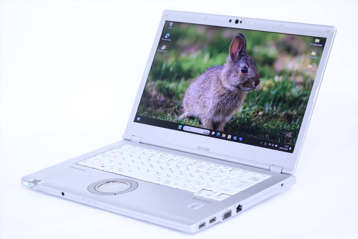 即配 パワフルモデル 10世代Corei7 Let's note CF-LV9T11VS LTE i7-10810U 16G SSD512G 14.0FHD Win11 リカバリ バッテリー良 BBA評価拍卖