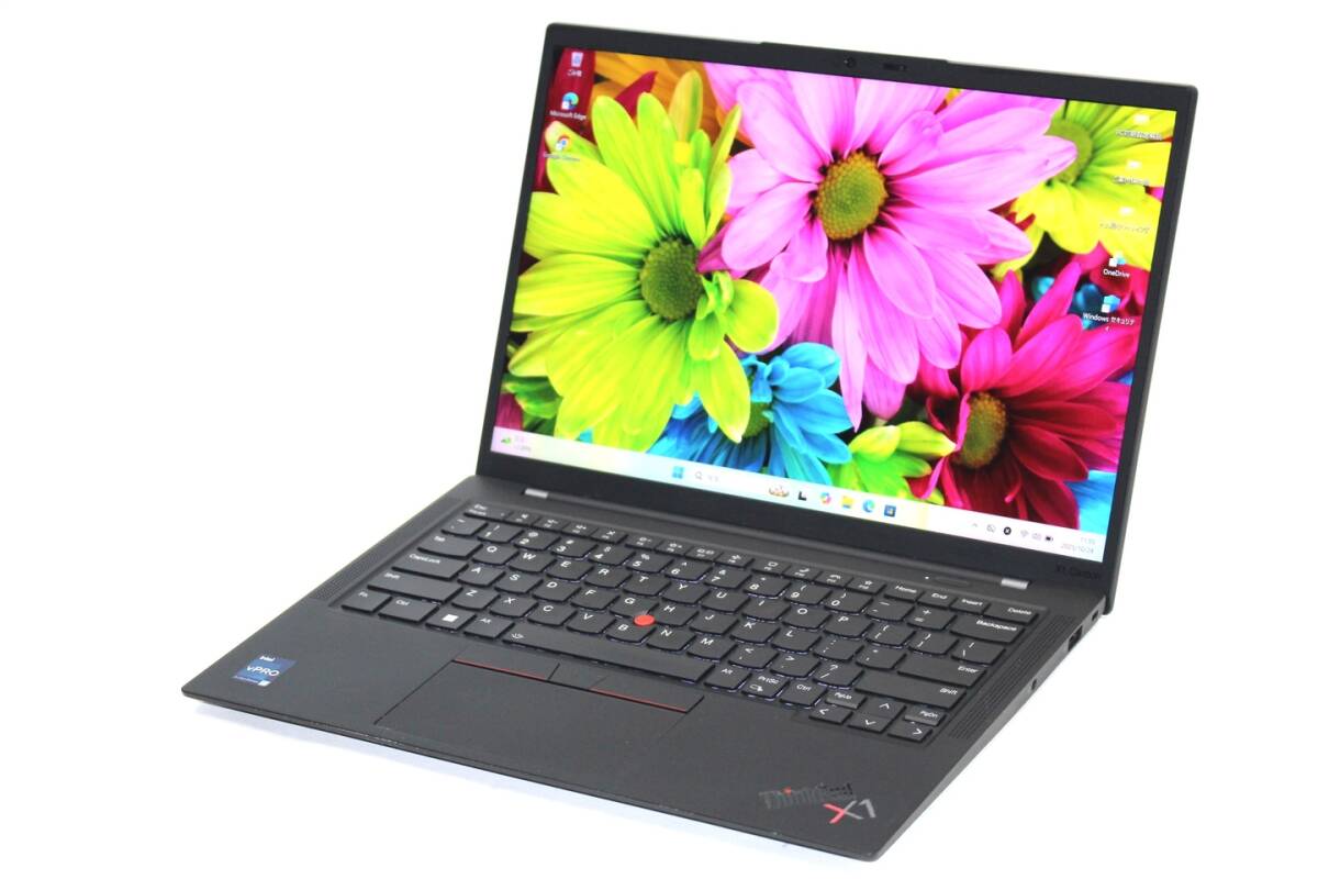 即配 2023年発売 13世代Corei7 メモリ32G ThinkPad X1 Carbon Gen11 i7-1365U 32G SSD256G 14.0WUXGA Win11 軽量 バッテリー良好 BAA評価拍卖