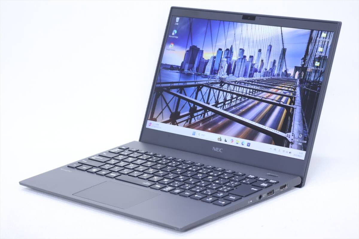 1円~ 薄軽量パワフルモデル 10世代Corei7 VersaPro VG VKV18/G-9 i7-10510U 16G 256G 13.3FHD Wi-Fi6 Win11 バッテリー良 BBA評価拍卖