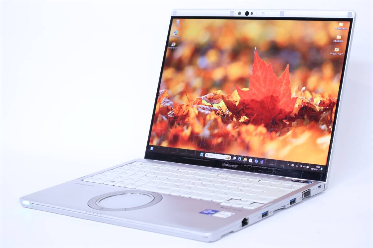 1円~T バッテリー良好 2021年快速モデル Let's note CF-FV1R12VS W-WAN i5-1145G7 16G 256G 14.0QHDタッチ Win11 リカバリ BBA評価拍卖