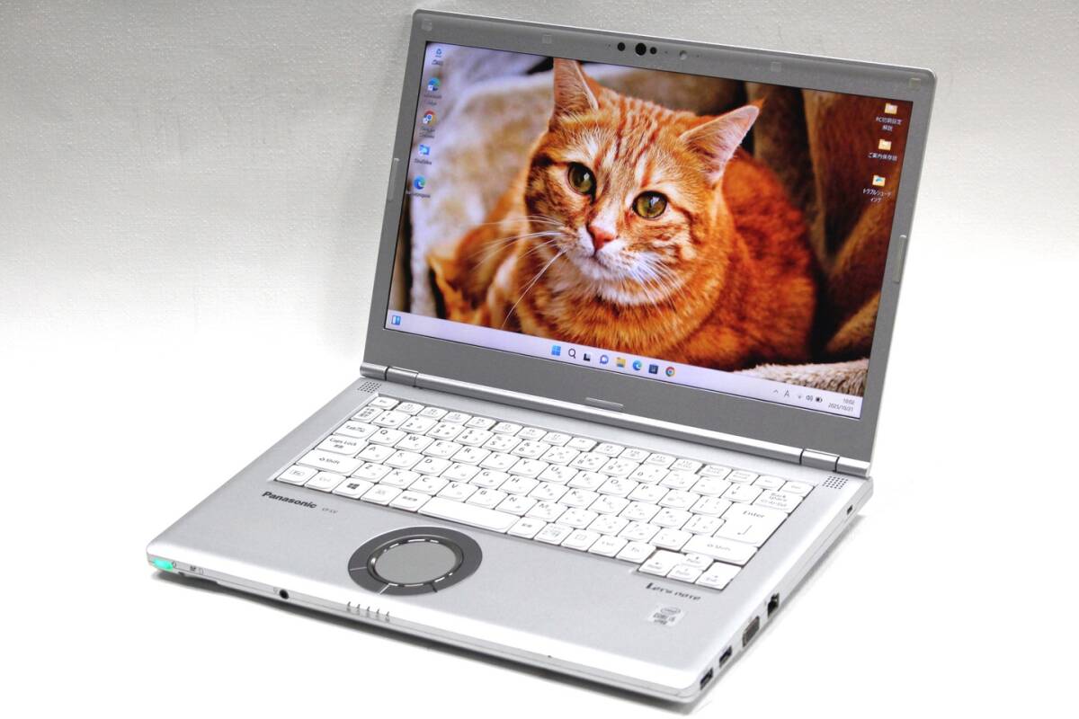 1円~ 快速16Gモデル 10世代Corei5 Let's note CF-LV9RDQVS i5-10310U 16G SSD256G 14.0FHD Wi-Fi6 顔認証 Windows11リカバリ BBA評価拍卖