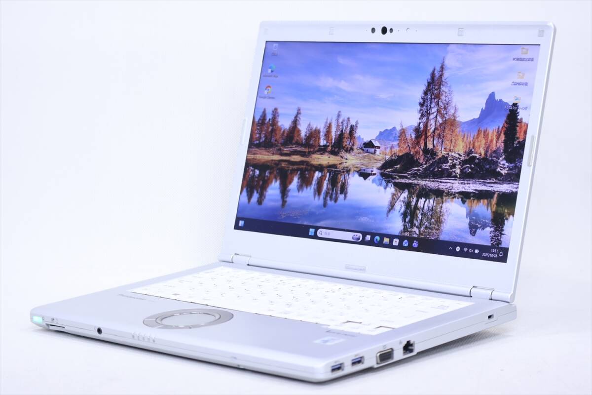 即配 パワフルモデル 10世代Corei7 Let's note CF-LV9T11VS LTE i7-10810U 16G SSD512G 14.0FHD Win11 リカバリ バッテリー良 BBA評価拍卖