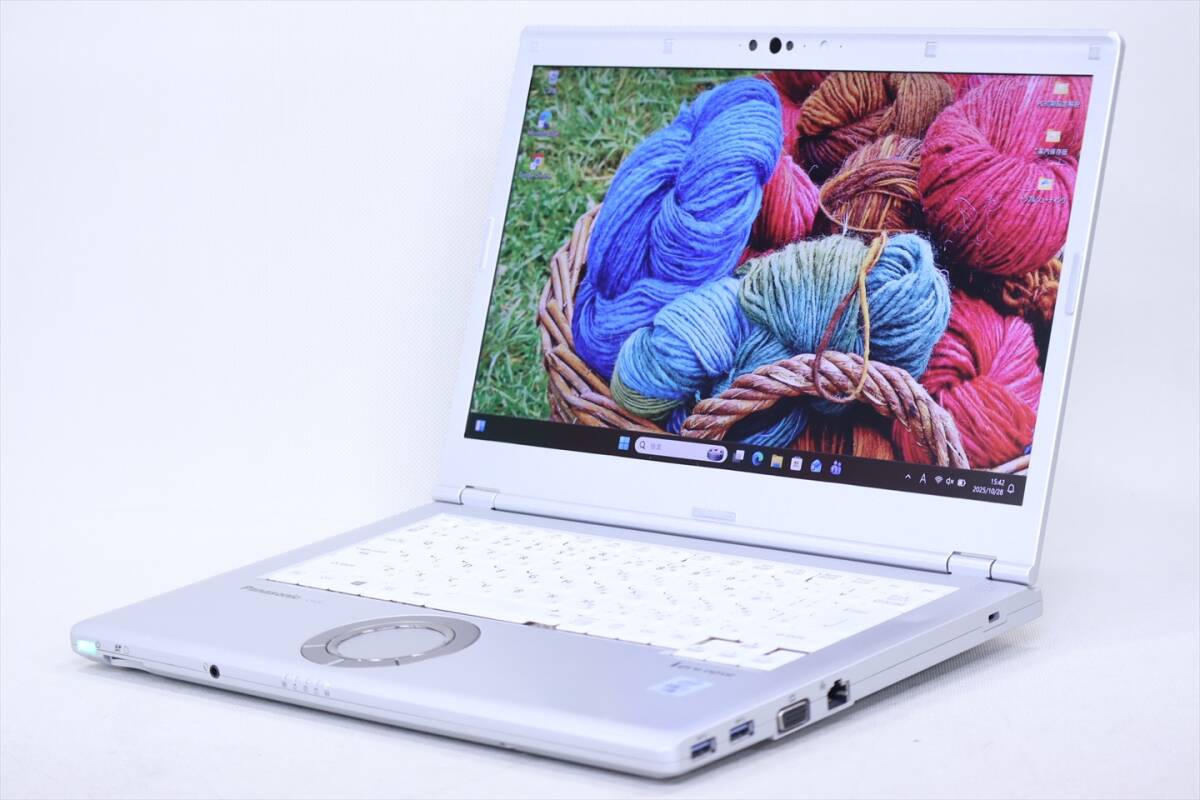 即配 バッテリー良 パワフルモデル 10世代Corei7 Let's note CF-LV9T11VS LTE i7-10810U 16G 512G 14.0FHD Win11 BAB評価拍卖