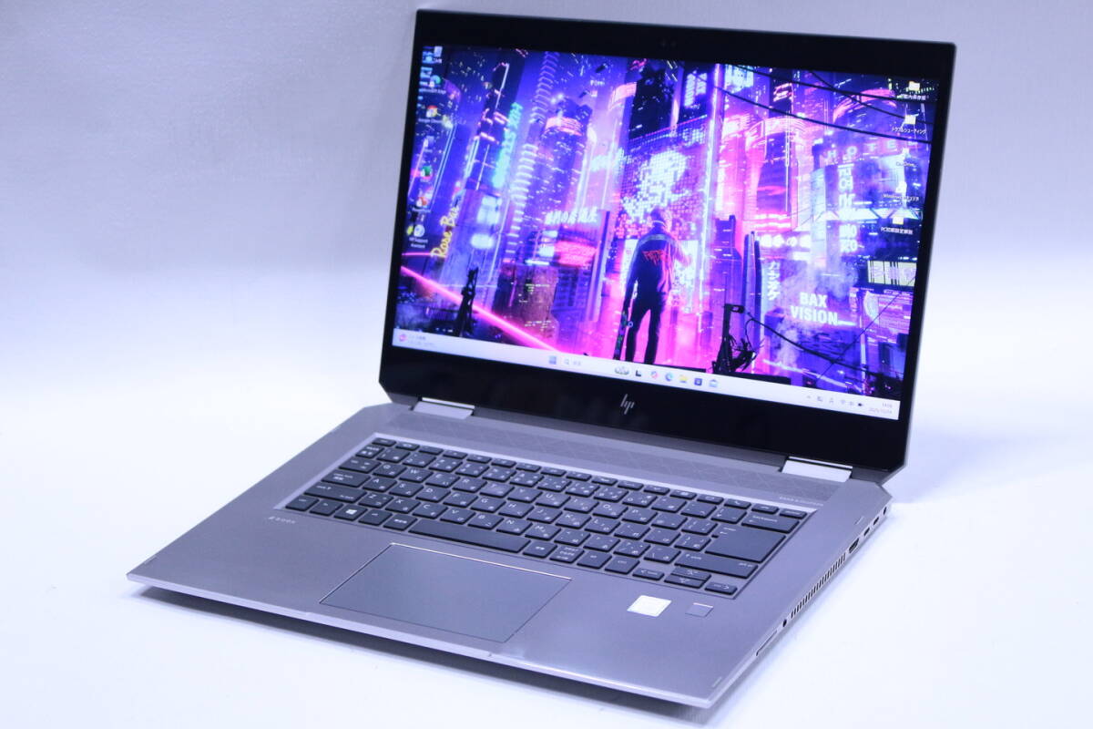 1円~ 360度回転タッチ液晶ワークステーション Office2019 ZBook Studio x360 G5 LTE i7-8750H 32G SSD512G 15.6FHD Quadro Win11 BAC評価拍卖