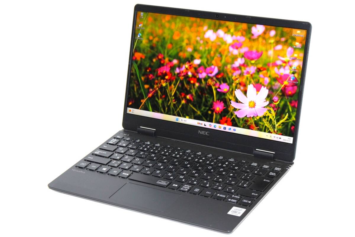 1円~ 2021年軽量モデル 10世代Corei5 VersaPro UltraLite VC VKT10/C-6 i5-10210Y 8G 128G 12.5FHD Win11リカバリ バッテリー良 ABB評価拍卖