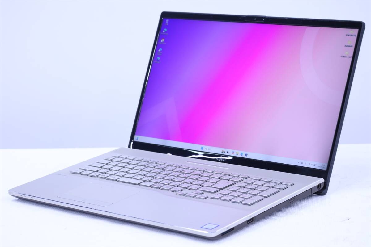 即配 17.3インチ大画面液晶 パワフルモデル Corei7 16Gメモリ LIFEBOOK NH90/D2 i7-9750H 16G 256G+1T 17.3FHD ブルーレイ Win11 BBA評価拍卖